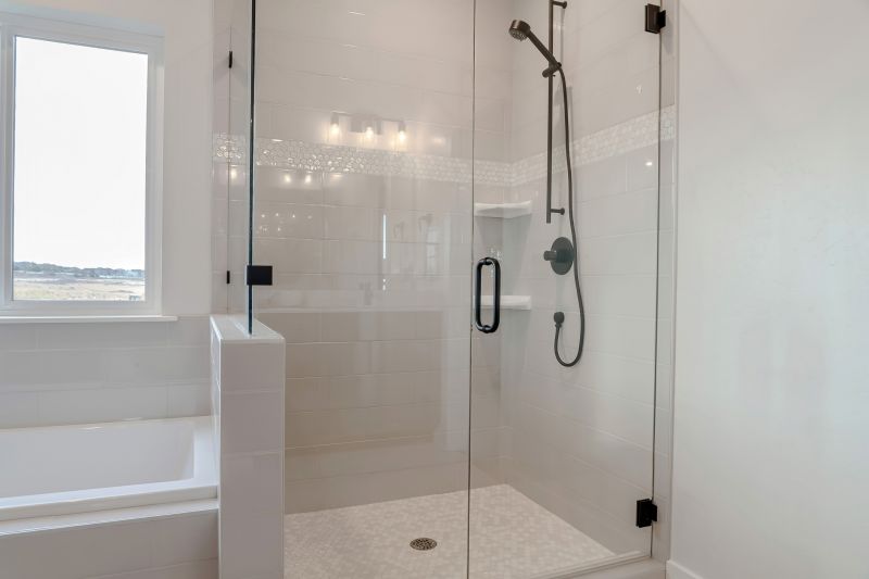 Wide Glass Shower Panels